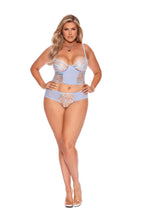 Blue Temptation Cami Set