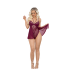 Lace & Mesh Teddy Doll