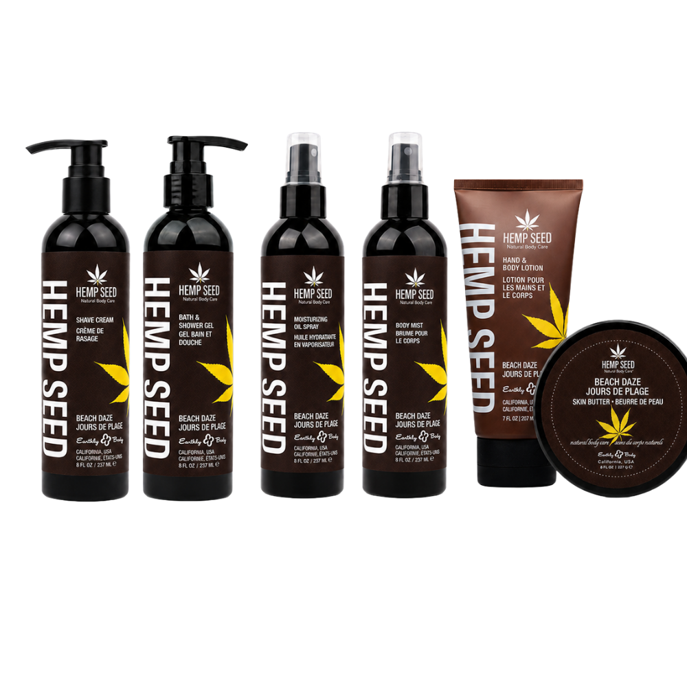 Hemp Seed Bath & Body Set Beach Daze