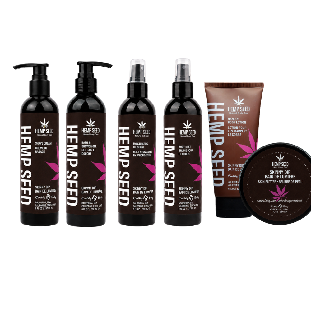 Hemp Seed Bath & Body Set Skinny Dip