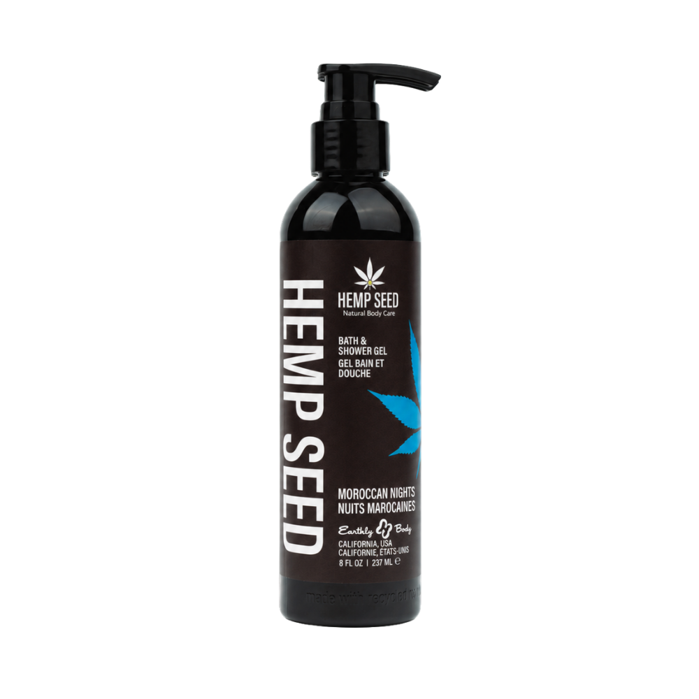 Hemp Seed Bath & Shower Gel Moroccan Nights