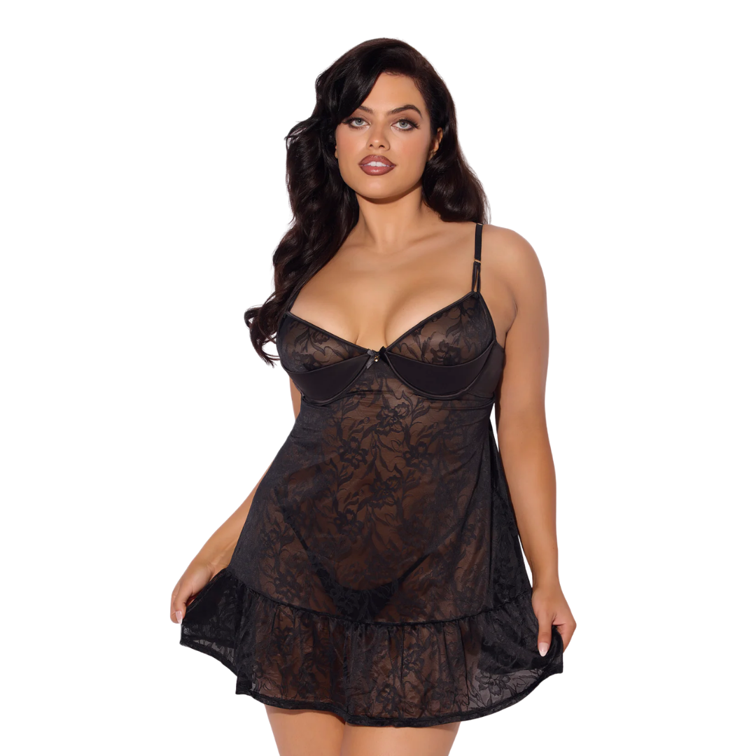 Flora Babydoll 3X 4X