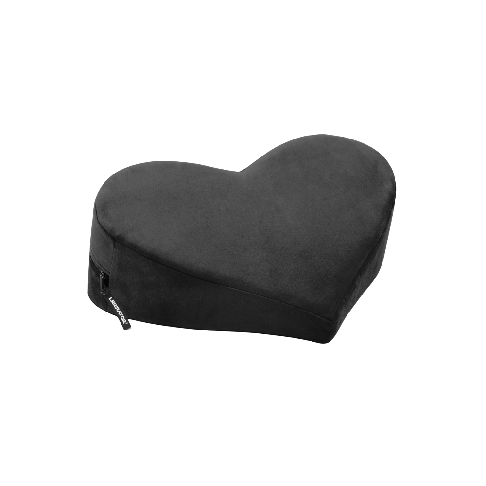 Heart Wedge Black