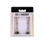 Indica Crystal Nipple Clips