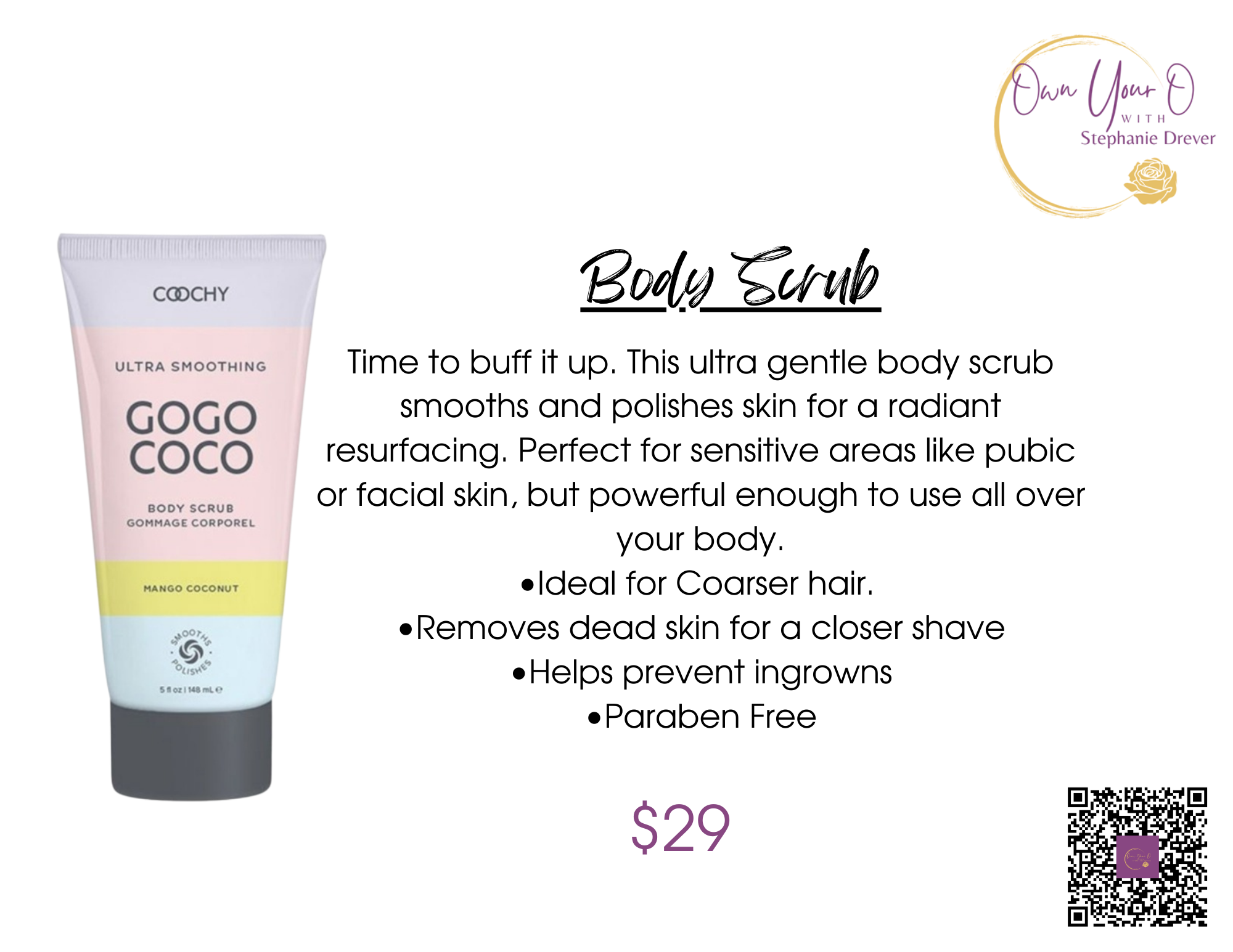 Mango Coconut Body Scrub