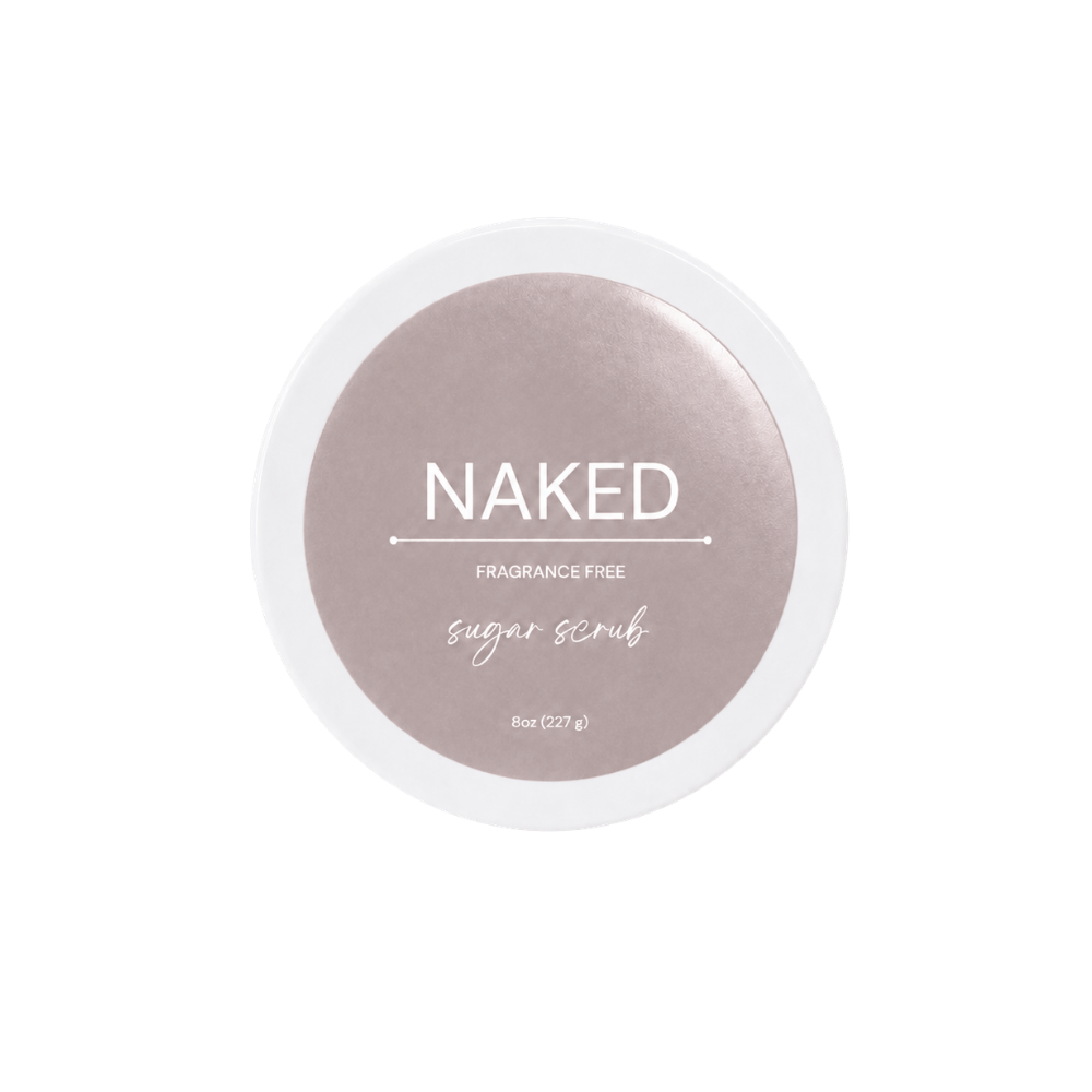 Sugar Scrub Naked (Fragrance Free)