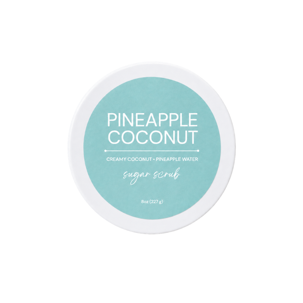 Sugar Scrub Pineapple Coconut