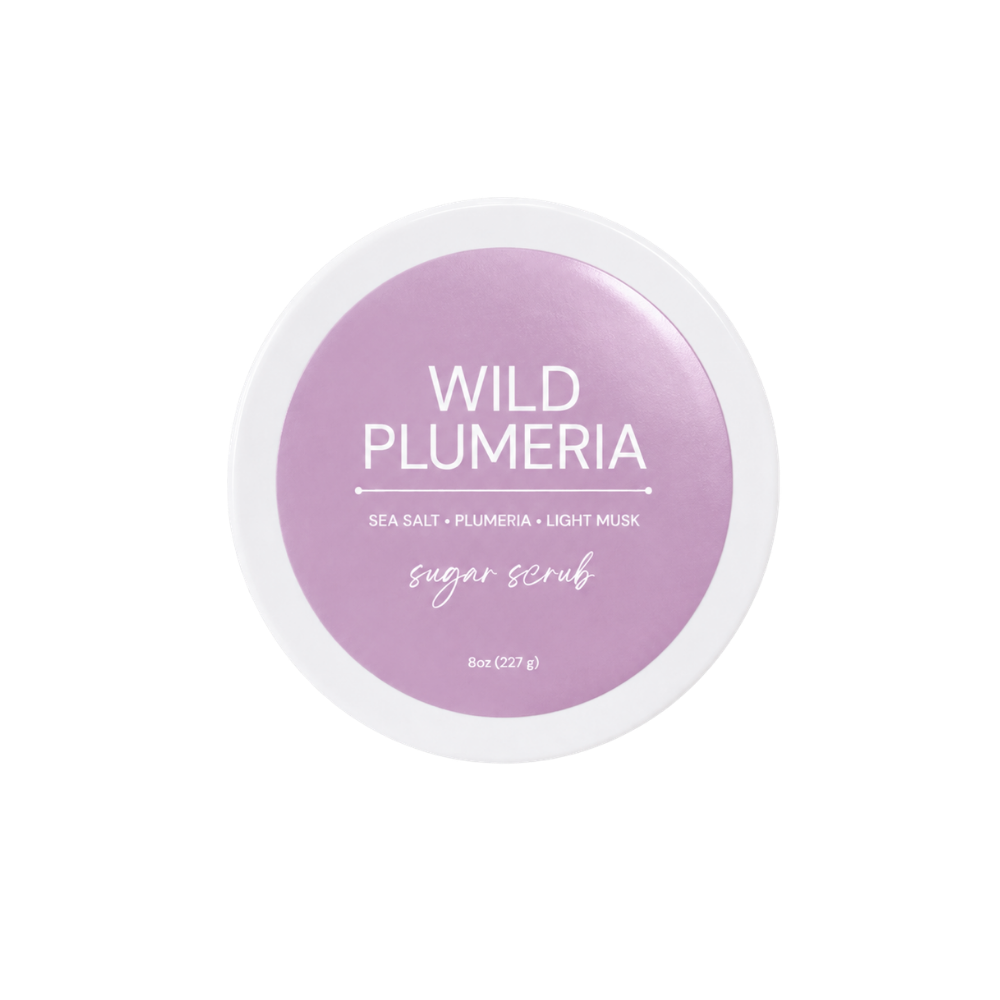 Sugar Scrub Wild Plumeria