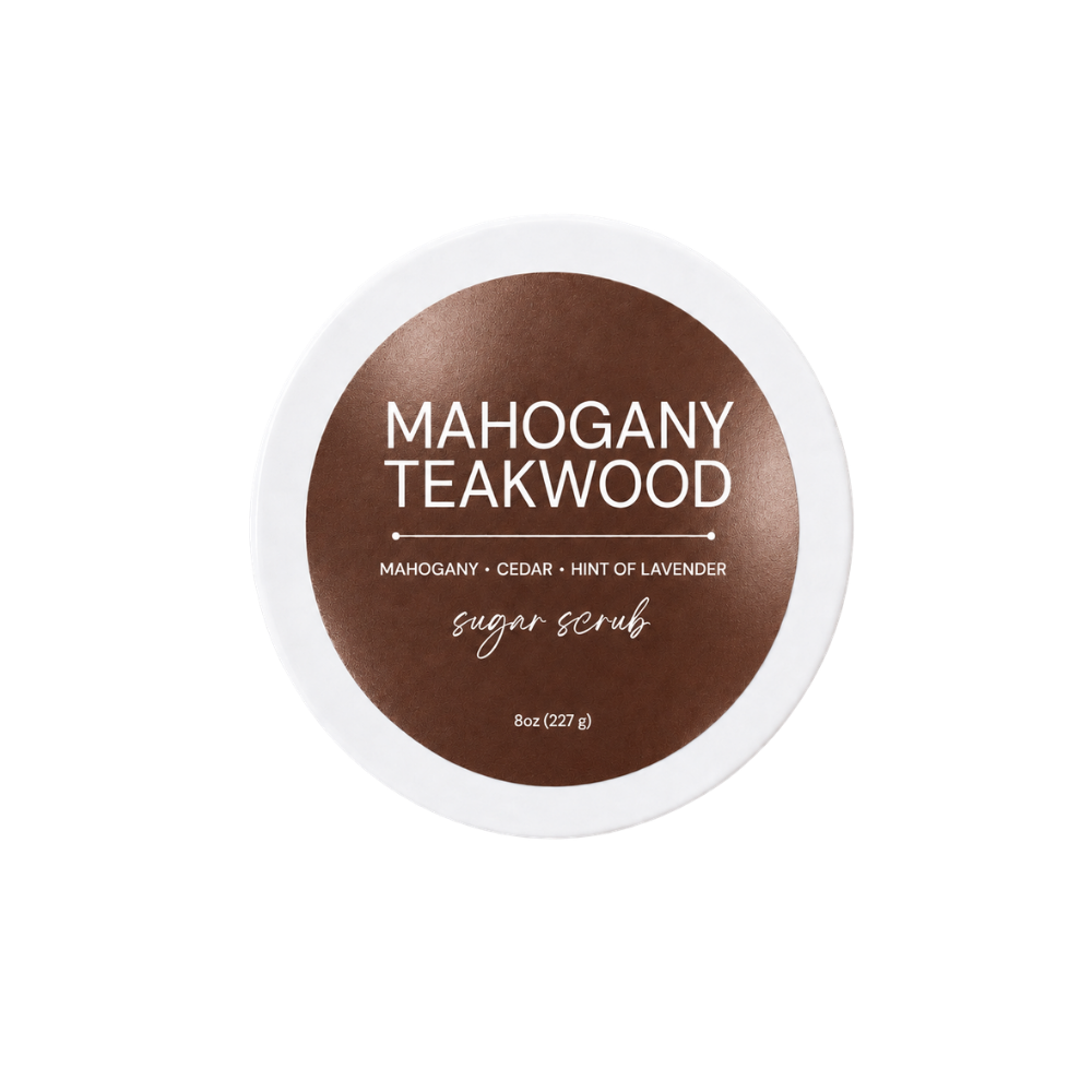 Sugar Scrub Mahogany Teakwood