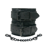 Sincerely Leather N Lace Cuffs
