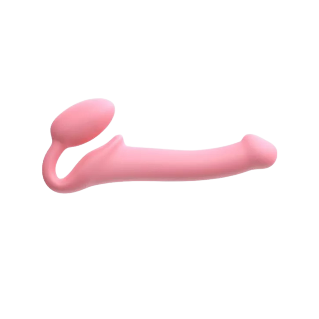 Bendable Strapless Strap-On Pink