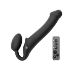 Bendable Vibrating Strapless Strap-On