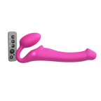 Bendable Vibrating Strapless Strap-On