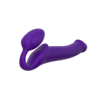 Bendable Vibrating Strapless Strap-On