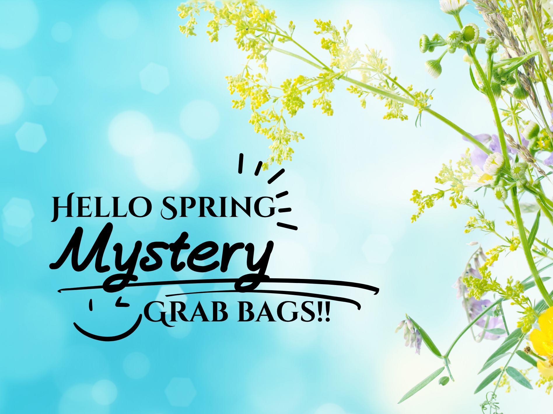 Spring Mystery Grab Bags!